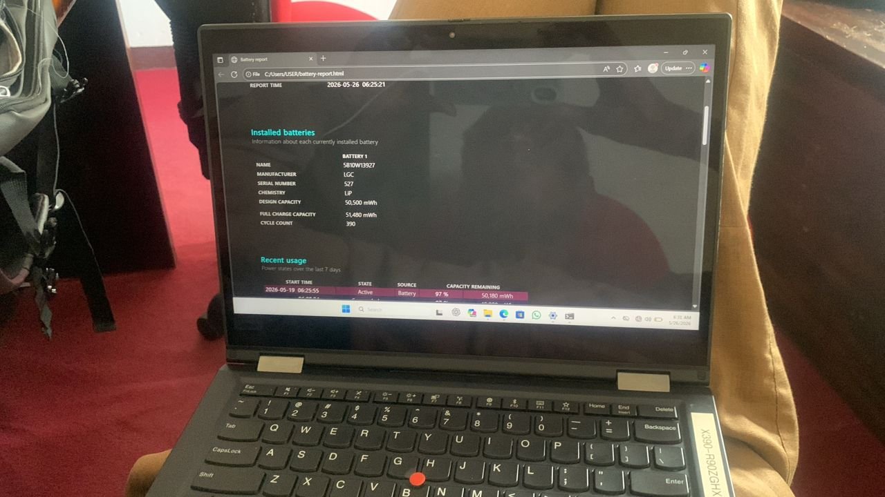 Lenovo ThinkPad X390 Yoga 2 in 1 Convertible