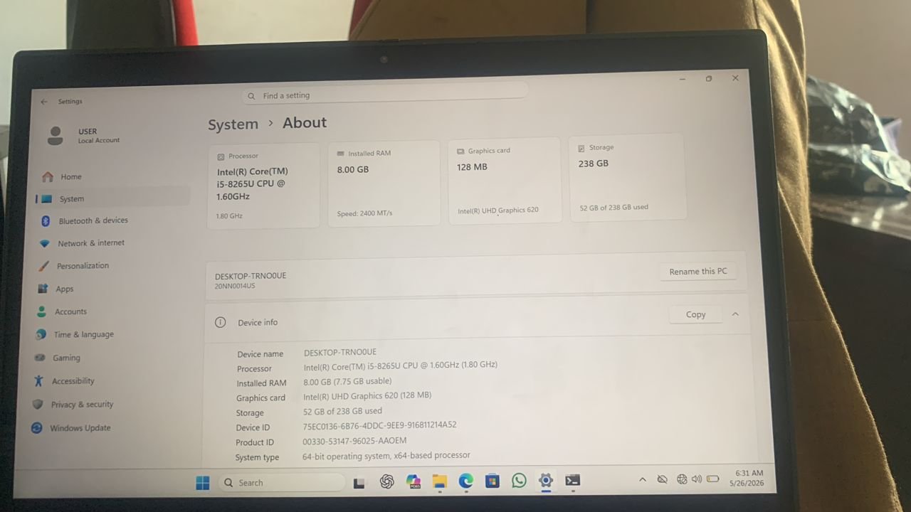 Lenovo ThinkPad X390 Yoga 2 in 1 Convertible